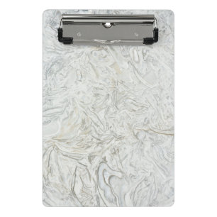 Mini Porte-bloc Motif de surface en marbre gris