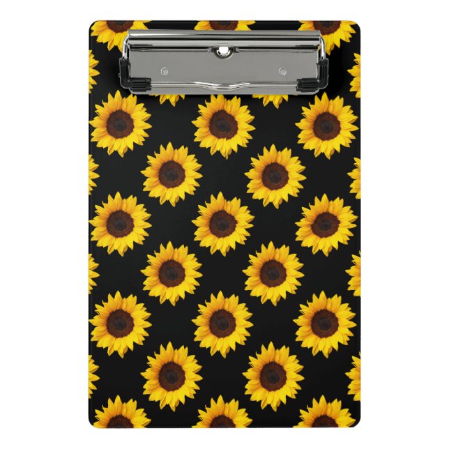 Mini Porte-bloc Motif de tournesol Imprimer Mini Porte - bloc (Devant)
