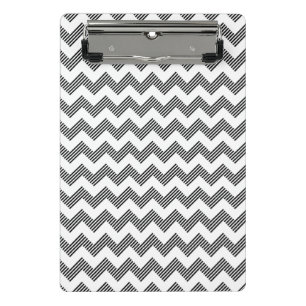 Mini Porte-bloc Motif de zigzag géométrique
