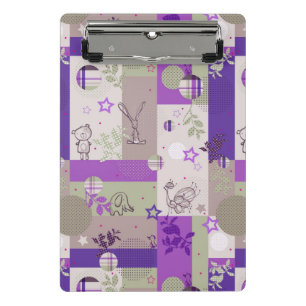 Mini Porte-bloc Motif d'édredon de bébé