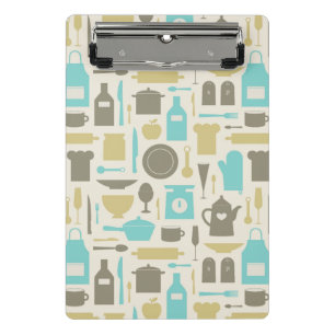 Mini Porte-bloc Motif des outils de cuisine