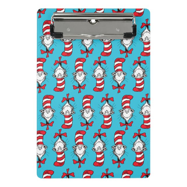 Mini Porte-bloc Motif du Chat dans le Chapeau (Devant)