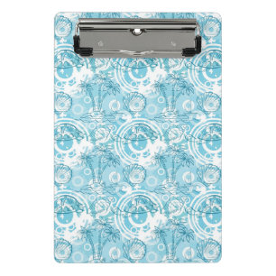 Mini Porte-bloc motif exotique d'océan