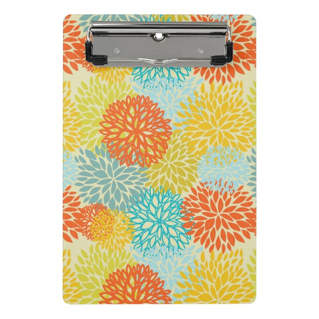 Mini Porte-bloc Motif floral 3 (Devant)