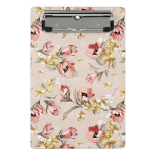 Mini Porte-bloc Motif floral 3 d'élégance abstraite