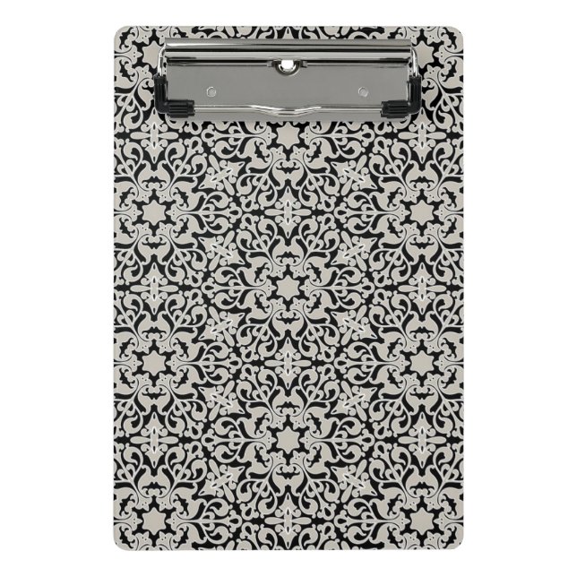 Mini Porte-bloc Motif floral arabe (Devant)