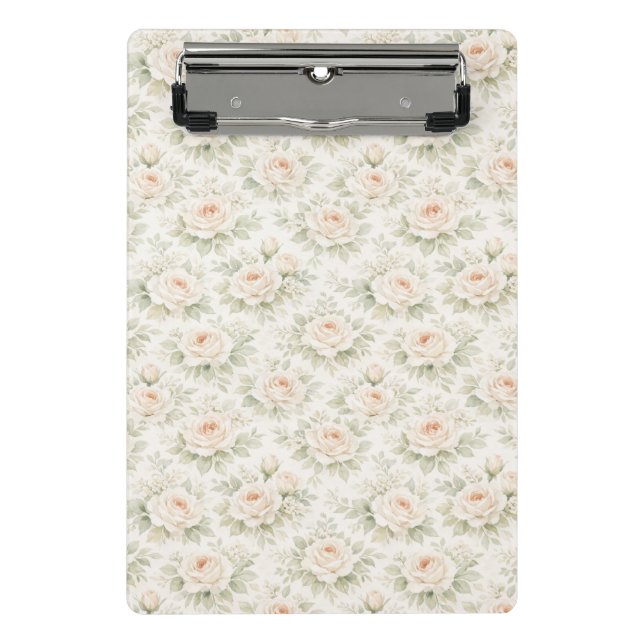 Mini Porte-bloc Motif floral de mariage (Devant)