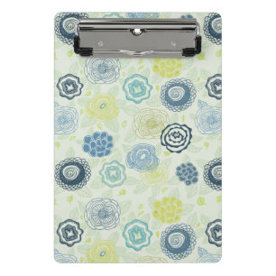 Mini Porte-bloc Motif floral élégant avec les fleurs mignonnes