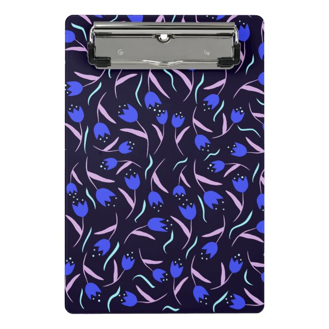 Mini Porte-bloc Motif floral printanier (Devant)