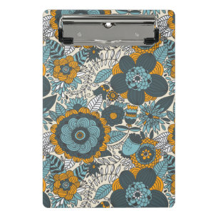 Mini Porte-bloc Motif floral vintage