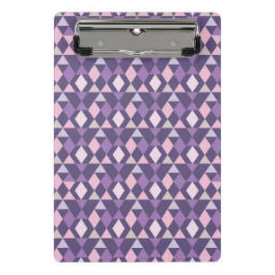 Mini Porte-bloc Motif géométrique arabe pourpre