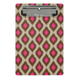 Mini Porte-bloc Motif moderne d'ikat