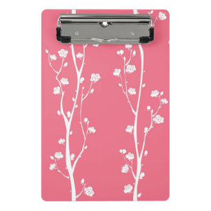 Mini Porte-bloc Motif oriental de fleur de prune