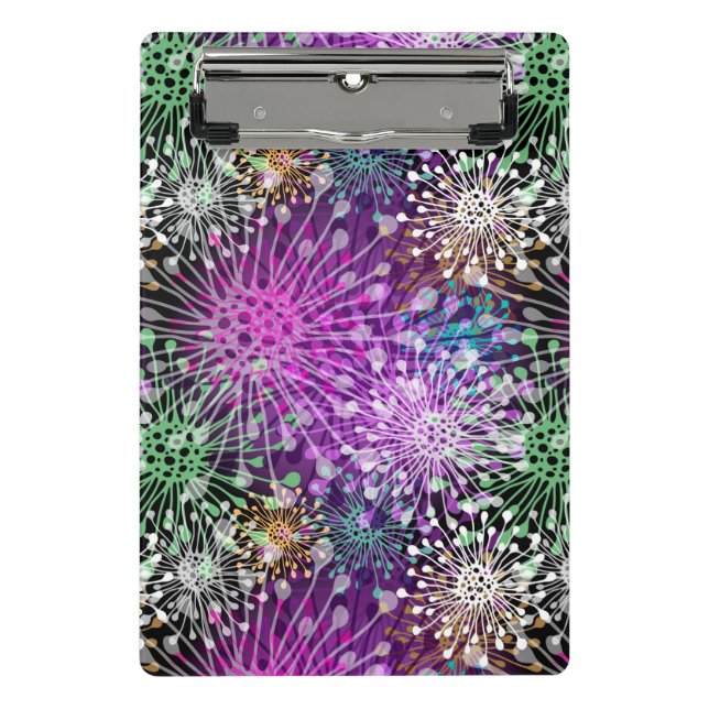 Mini Porte-bloc Motif tacheté vif (Devant)