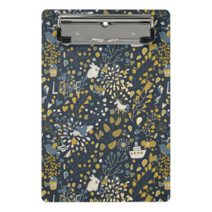 Mini Porte-bloc Motif vintage abstrait