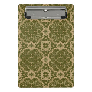 Mini Porte-bloc Motif vintage de damassé d'art