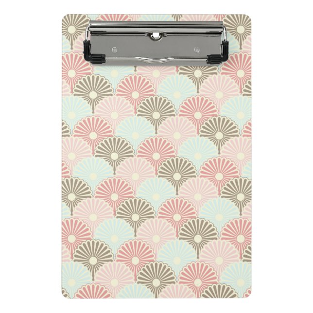 Mini Porte-bloc Motif vintage japonais (Devant)