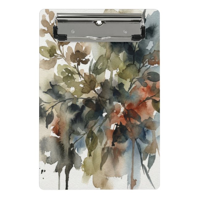 Mini Porte-bloc Muted Forest Watercolor (Devant)