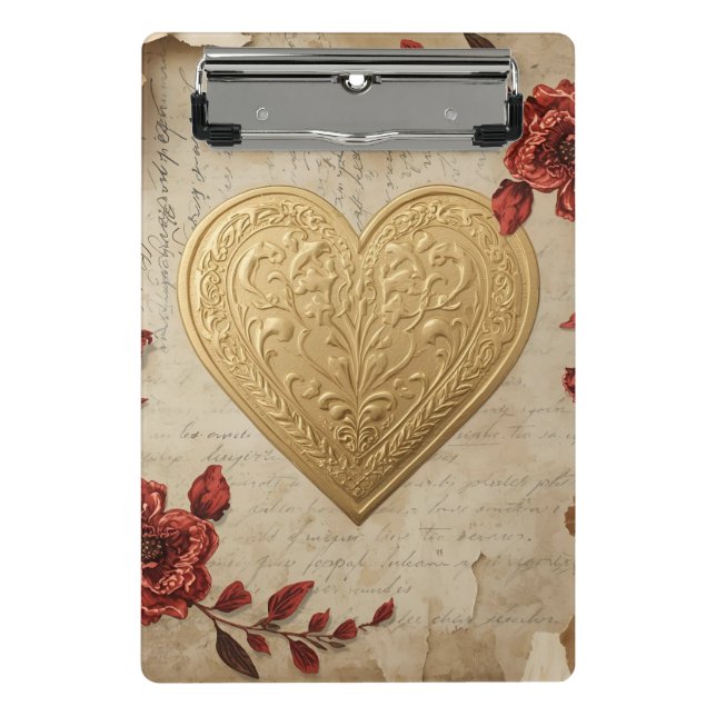 Mini Porte-bloc My Heart  (Devant)