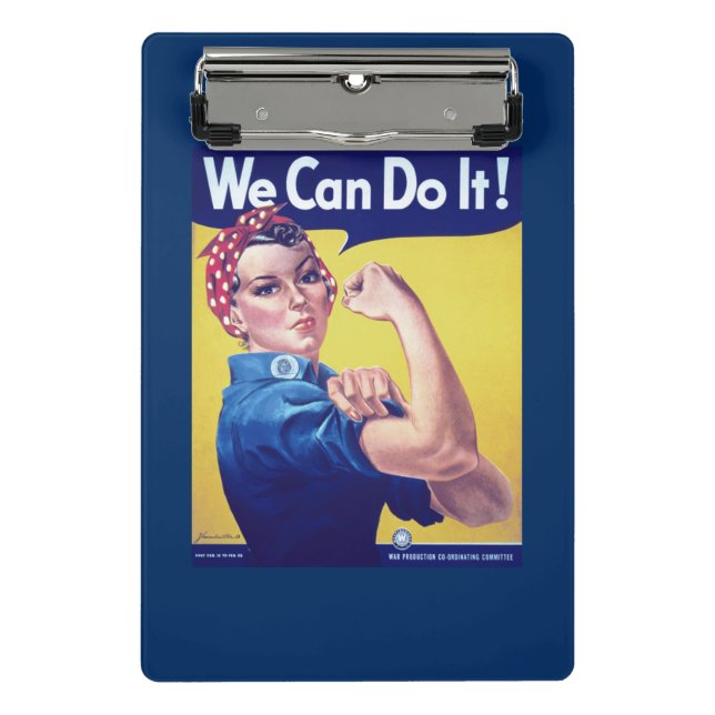 Mini Porte-bloc Nous pouvons le faire Rosie le Riveter États-Unis (Devant)