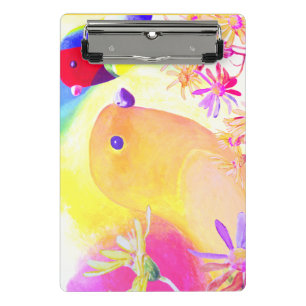 Mini Porte-bloc Oiseaux brillants Tie-Dye