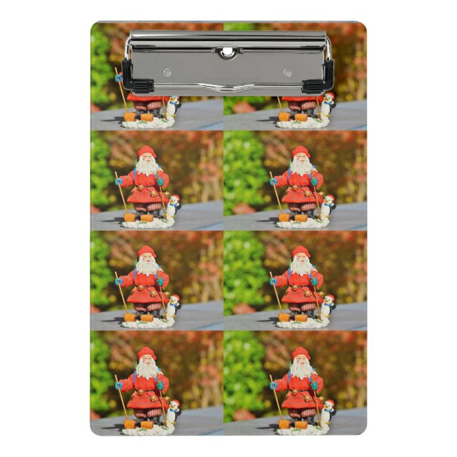 Mini Porte-bloc Ornement du Père Noël (Devant)
