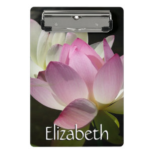 Mini Porte-bloc Paire de fleurs de lotus II