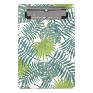 Mini Porte-bloc Palm Tree Fronds Peinture hawaïenne