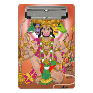 Mini Porte-bloc Panchmukhi Hanuman