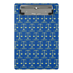 Mini Porte-bloc Panneau étoile balance dorée de la balance