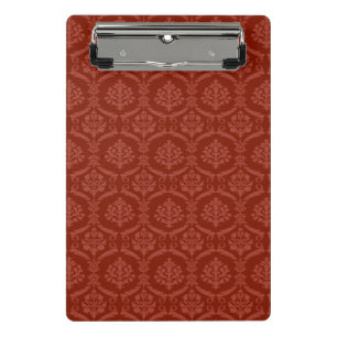 Mini Porte-bloc Papier peint 3 de damassé