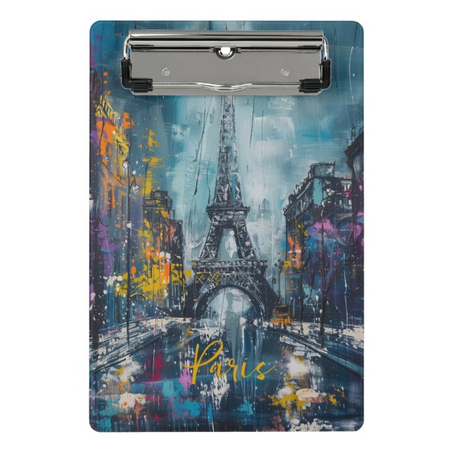 Mini Porte-bloc Paris Fashion Night (Devant)