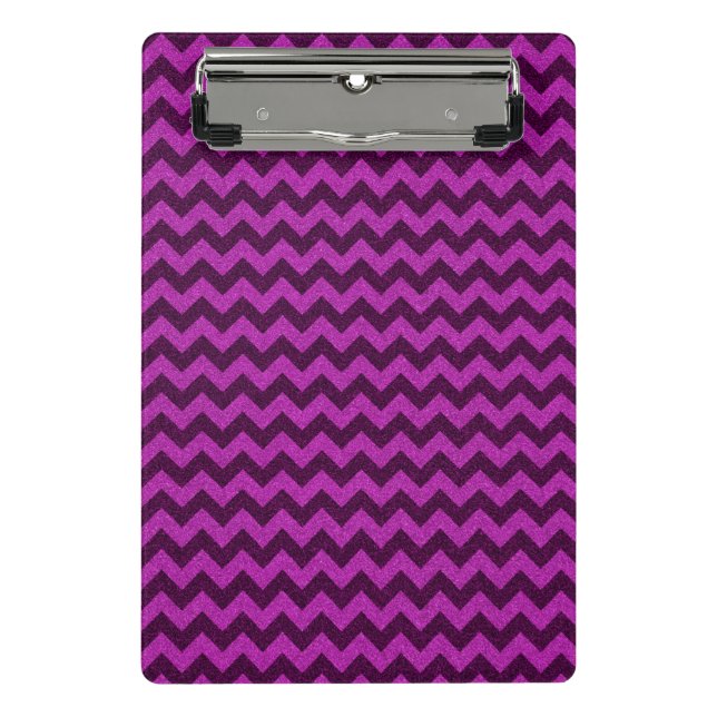 Mini Porte-bloc Parties scintillant Zag Purple Zig (Devant)