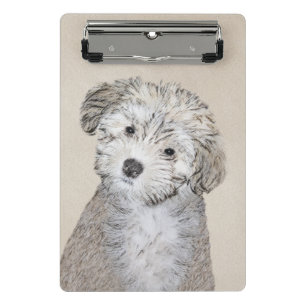 Mini Porte-bloc Peinture de Chien Havanais - Cute Original Chien A