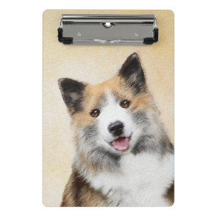 Mini Porte-bloc Peinture islandaise pour chien de mer - Art origin