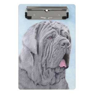 Mini Porte-bloc Peinture Mastiff Neopolitan - Art Chien original