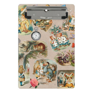 Mini Porte-bloc Pépinière Alice Colorée Classique des années 1800
