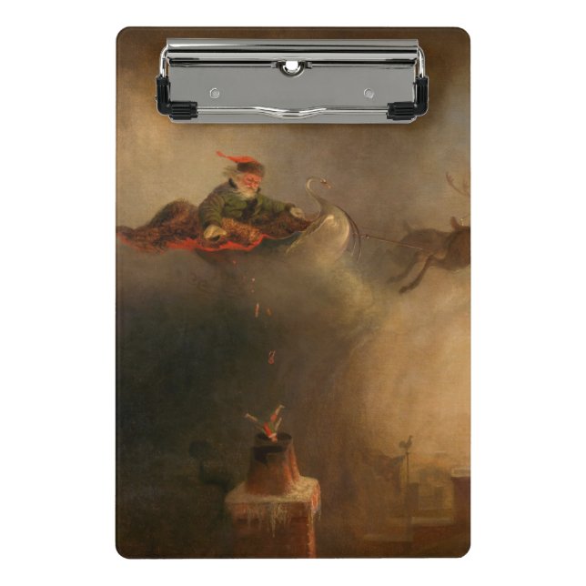 Mini Porte-bloc Père Noël par William Holbrook Beard (Devant)