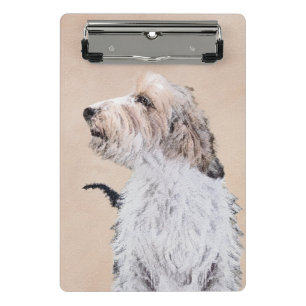 Mini Porte-bloc Petit Basset Griffon Vendéen Peinture - Chien Art