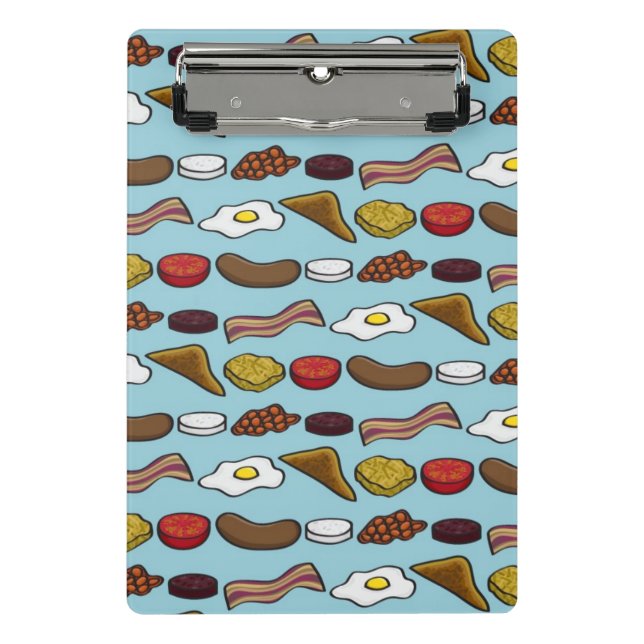 Mini Porte-bloc Petit déjeuner frit (Devant)