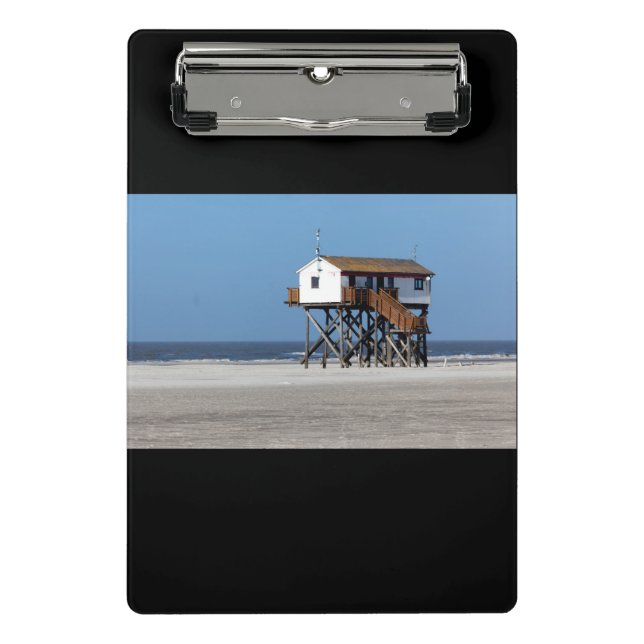 Mini Porte-bloc Plage en mer du Nord, Sankt Peter Ording (Devant)