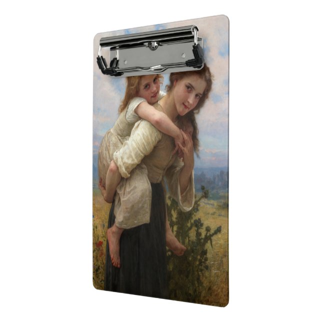 Mini Porte-bloc Pleasant Burden par William Adolphe Bouguereau (Angle2)