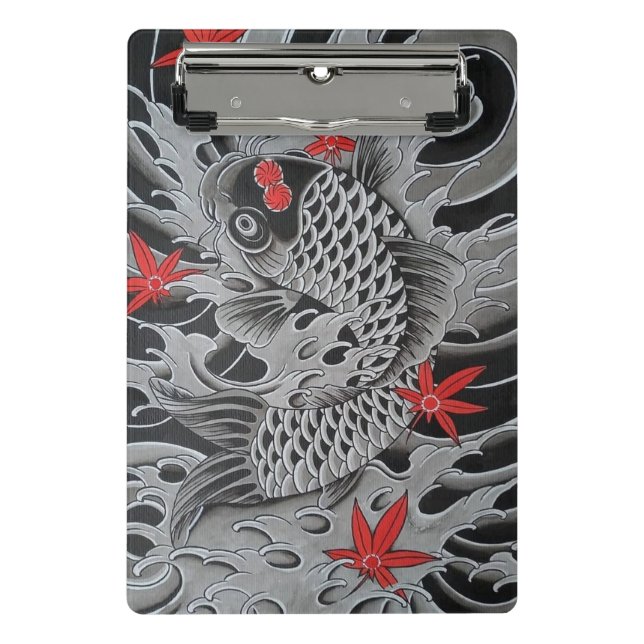 Mini Porte-bloc Poisson japonais Koi (Devant)