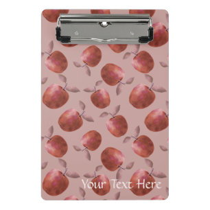 Mini Porte-bloc Pommes d'hiver teintes rouge foncé 