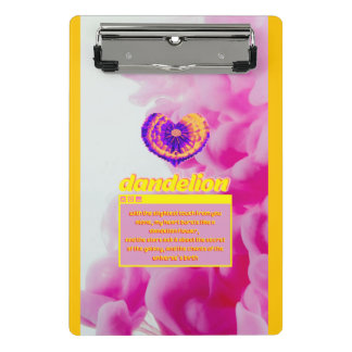 Mini Porte-bloc Porte - bloc artistique-douce-féminine-spiritu