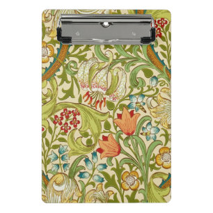 Mini Porte-bloc Pre-Raphaelite d'or de cru de lis de William