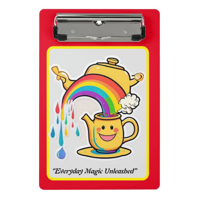 Mini Porte-bloc "Rainbow Brew" (Devant)