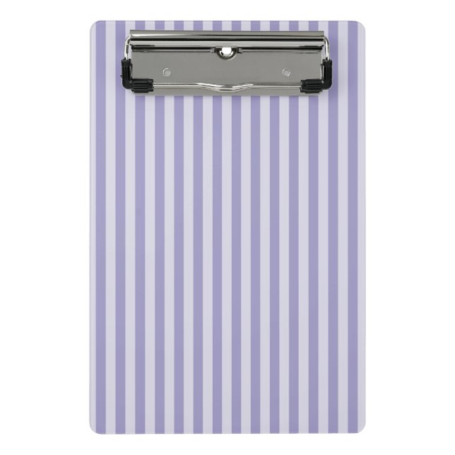 Mini Porte-bloc Rayures violettes (Devant)
