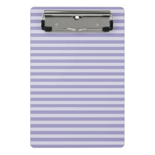 Mini Porte-bloc Rayures violettes