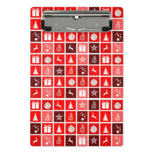 Mini Porte-bloc Red Christmas Holiday Cute Tree Reinder